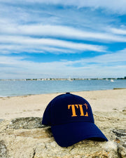 Casquette marine de votre port d'attache TL Toulon de la marque Quartier iode sans filet à l'arrière.